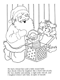 Night Before Xmas 29 Gif 768 1024 Christmas Coloring Pages Santa Quilt The Night Before Christmas