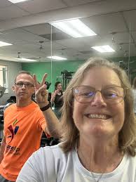 Using a foam roller is a workout