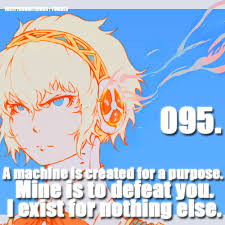 Persona quotes. are you a quotes master? Persona 3 Ryoji Quotes Quotesgram