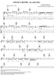 Sweet Home Alabama Easy Guitar Songs Guitar Tabs Guitar Tabs Acoustic