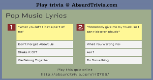 Who had hits with el paso and devil woman? Trivia Quiz Pop Music Lyrics