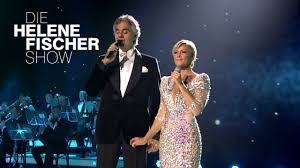 Die helene fischer show 2018 gibt es morgen ab 14:10 uhr noch einmal in voller länge im zdf zu das zdf hat heute die interpreten für „die helene fischer show 2018 bekannt gegeben. Helene Fischer Andrea Bocelli The Prayer Live Die Helene Fischer Show 2015 Youtube