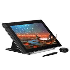 Amazon Com Huion Kamvas Pro 16 Drawing Tablet Monitor 2019 Full Laminated Pen Display Tilt Battery Free Stylu Drawing Tablet Tablet Drawing Tablet With Screen