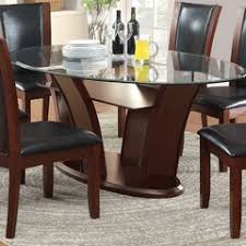 While decorating your home, a dining table set is one of the most important pieces of furniture you will buy. Glass Oval Kitchen Dining Tables You Ll Love In 2021 Wayfair
