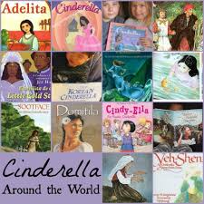 Educational math activity for toddlers. Cinderella Around The World