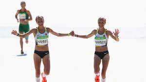 When it comes to the tokyo olympic marathon field, the only real place to start is with the fastest male and female athletes of all time: Twin Olympic Marathon Runners Anna And Lisa Hahner Criticized After Crossing Finish Line Together Teen Vogue
