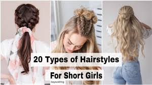 And we have to deal with it. 20 Different Types Of Hairstyles For Short Height Girls Hairstyle For Girls Easy Style Gram Youtube
