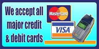 Thu, jul 29, 2021, 4:00pm edt We Now Accept All Major Credit Cards Or Mobile Payments