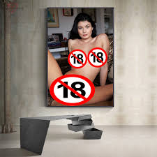 Abbildung Kunst Poster Nackt Frauen Große Titten Sexy Mädchen Porno Bild  Leinwand Drucke Moderne Malerei für Schlafzimmer Home Wand Decor| | -  AliExpress