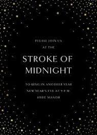 New Years Eve Party Invitation New Year S Eve Invitations Send Online Instantly Rsvp Tracking