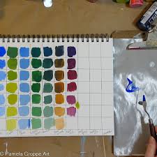 Mixing Colors Acrylic Paint
