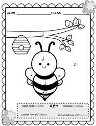 Select from 35919 printable coloring pages of cartoons, animals, nature, bible and many more. Spring Music Coloring Sheets 13 Spring Color By Note Activities