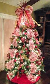 Arboles De Navidad Con Malla Decoracion De Arbol De Navidad Arreglos Con Malla Dec Mesh Christmas Tree Diy Christmas Tree Topper Christmas Tree Topper Ribbon