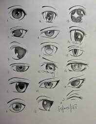 This is how i draw eyes, hope it's helpful used 0,5hb mechanical pencil #eyes #tutorial… Pin On References Eyes