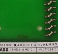 Best ABB XV C770 BE101 3BHE021083R0101 HVD Board Coated ...