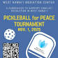 Pickleball for Peace Tournament Fundraiser event in Kailua-Kona, HI
