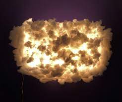 • cotton batting { cleansing pleats to some } • paper lanterns • flameless. Diy Giant Cloud Lamp 11 Steps With Pictures Instructables