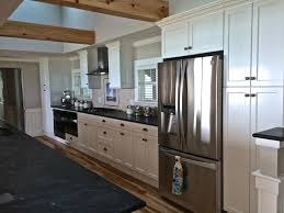 Frameless Construction With Full Overlay Cabinet Doors Painted Super White Custom Wood Capecod Kitchen Cabinet Remode Custom Cabinetry Cabinetry Cabinet