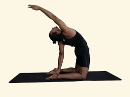 Ardha Ustrasana Half Camel Posture