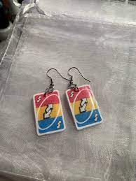 5 out of 5 stars. Uno Reverse Card Pansexual Earrings Etsy