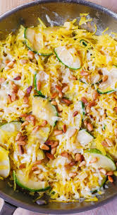Zucchini Cooked With Garlic In Olive Oil Mixed With Spaghetti Squash Topped With Melted Freshly Grated Parmesan Recipes Nut Free Recipes Zucchini Spaghetti
