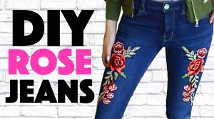 Check spelling or type a new query. Diy Embroidered Jeans Youtube