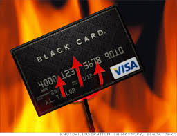 The amex centurion card is also sometimes called the amex black card and is the most prestigious amex card and one of the most exclusive credit cards in the. Credit Cards From Hell Visa Black Card 7 Cnnmoney