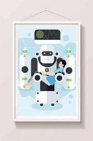 White Future Medical Technology Healthy Life Cartoon Illustration Pikbest Templates