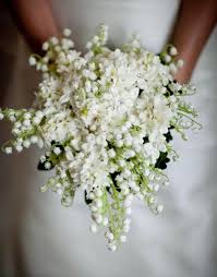 Lily Of The Valley Bridal Bouquet Brides Bouquet Bridal Bouquet White Brides Lily Of The Valley Bridal Bouquet Elegant Bridal Bouquets Bride Bouquets White