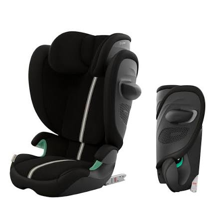 Cybex Solution G2 Plus i-Fix Highback Booster in Moon Black