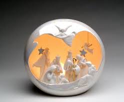 Appletree Design Large Globe Nativity Scene Lighted 10 By 8 1 2 Inch Includes Light Bulb A Christmas Nativity Scene Nativity Scene Christmas Night Light