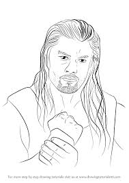 Squirtle pokemon coloring pages free printable #pokemon #coloring #printable #coloringpages. How To Draw Roman Reigns Drawingtutorials101 Com Wwe Coloring Pages Roman Reigns Roman Reigns Drawing