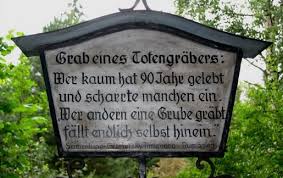 Lustige Grabsteinspruche Grabspruche Grabinschriften Mit Witz