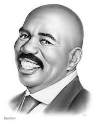 Steve Harvey Pencil Sketch Steve Harvey Celebrity Drawings Steve