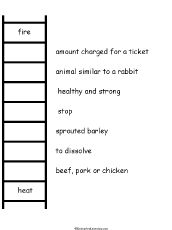 Change the beginning of row to make a word for what you do to make a balloon expand. Word Ladder Puzzle Worksheets Enchantedlearning Com