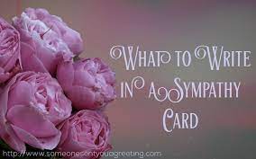 Alternatively, you could make your own. What To Write In A Sympathy Card Someone Sent You A Greeting