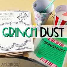 Candy canes remind us to stick to it, even when life throws us a curve. Grinch Dust Recipe With Free Printables