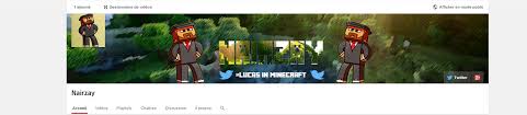 In this tutorial i'll be teaching you how to create your very own minecraft thexvid banner! Banniere Minecraft Pour Youtube