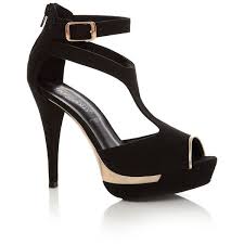 Black And Gold Pumps Black And Gold Mirror T Bar Heels 134 330 Idr Found On Polyvore Gold Shoes Heels Boot Shoes Women Heels