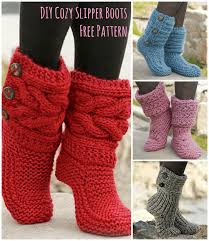 .of cute little quick knit projects, that with the skills learned in the absolute beginning knitter series, choose one or more that excites you and start casting on stitches for your next knitting project. Cutest Knitted Diy Free Pattern For Cozy Slipper Boots Diy Crafts