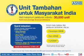 Launched in 1990, amanah saham bumiputera (asb) changed the landscape of investments for bumiputera citizens in malaysia. 1 5 Billion As 1malaysia Units For Malaysian Indians To Increase Equity Participation Selliyal à®š à®² à®² à®¯à®²