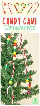 These easy christmas craft ornaments use this traditional holiday candy to make beautiful ornament crafts that are edible too. Diy Candy Cane Tree Ornaments Kids Craft Room