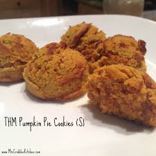 Pumpkin Pie Cookies S Recipe Pumpkin Pie Cookies Trim Healthy Mama Dessert Low Carb Cookies