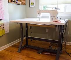 My Sewing Table Sewing Desk Diy Sewing Desk Sewing Furniture