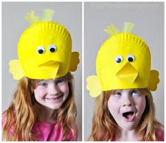 Paper Plate Bird Crafts For Kids Silly Paper Plate Bird Hats Your Kids Will Love Spring Crafts For Kids Bird Crafts Paper Plate Hats