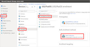 Ios Ipados Device Enrollment Apple Configurator Setup Assistant Microsoft Intune Microsoft Docs