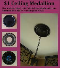 Ceiling stencils offer a simple way to add class and elegance to a plain ceiling. Pin By Kristie Wolfe On Home Diy Ceiling Ceiling Medallions Diy Ceiling Medallions