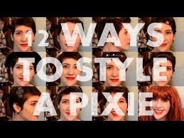 Although you don't have as much hair to work with, there are still plenty of ways to make your hairstyle unique and fashionable. 12 Ways To Style A Pixie Youtube