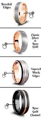 Mens Rose Gold Wedding Bands A Collection Of Mens Wedding Bands With A Modern And Classic L Rose Gold Mens Ring Mens Wedding Rings Rose Gold Mens Wedding Band
