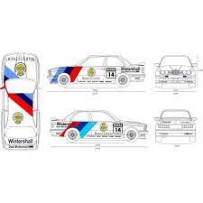 Bmw E30 M3 Line Art